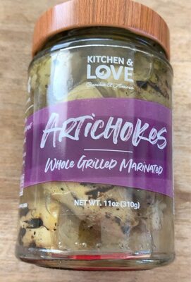 Whole Grilled Marinated Artichokes, Whole Grilled Marinated