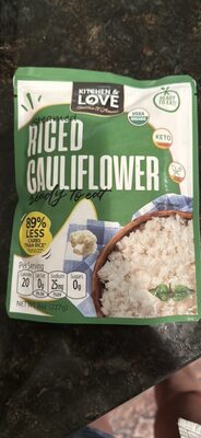Riced Cauliflower, Riced