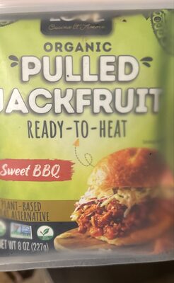 Sweet BBQ Organic Pulled Jackfruit, Sweet BBQ