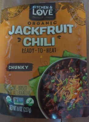 Chunky Organic Jackfruit Chili, Chunky