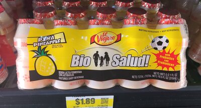Cultured Dairy Beverage, Pineapple