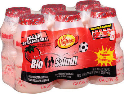 Cultured Dairy Beverage, Strawberry