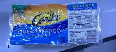 Queso Blanco Fresh Snacking Cheese Twin Pack, Queso Blanco