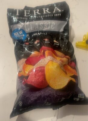Classic With Sea Salt Sweet Potato, Parsnip, Taro, Batata Vegetable Chips, Classic With Sea Salt