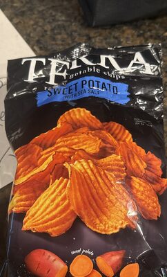 Sweet Potato With Sea Salt Real Vegetable Chips, Sweet Potato With Sea Salt