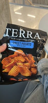 Sweet Potato With Sea Salt Vegetable Chips, Sweet Potato With Sea Salt
