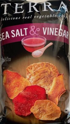 Sea Salt & Vinegar Delicious Real Vegetable Chips, Sea Salt & Vinegar