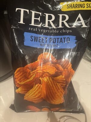 Sweet Potato With Sea Salt Real Vegetable Chips, Sweet Potato With Sea Salt