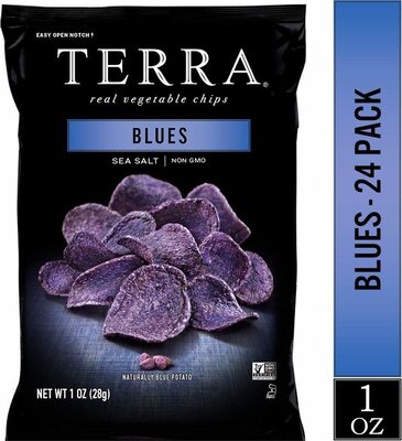 Blues Sea Salt Real Vegetable Chips, Blues Sea Salt