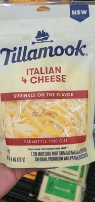 Italian Low Moisture Part-Skim Mozzarella, Medium Cheddar, Provolone And Parmesan Cheese