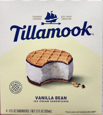 Vanilla Bean Ice Cream Sandwiches, Vanilla Bean