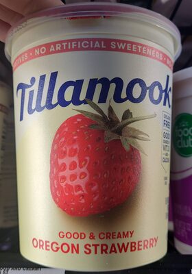 Oregon Strawberry Blended Good & Creamy Lowfat Yogurt, Oregon Strawberry