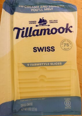 Farmstyle Thick Cut Swiss Cheese, Farmstyle Thick Cut