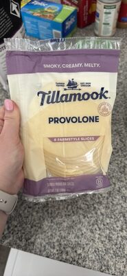Provolone Farmstyle Thick Cut Smoked Cheese, Provolone