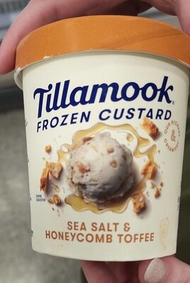 Sea Salt & Honeycomb Toffee Frozen Custard, Sea Salt & Honeycomb Toffee