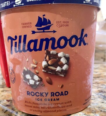 Rocky Road Rich Chocolate Ice Cream With Sweet Mini Marshmallows And Crunchy Almond Pieces, Rocky Road