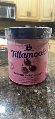 Oregon Dark Cherry Rich Dark Cherry Ice Cream With Ripe Pieces Of Sweet Oregon Dark Cherries, Oregon Dark Cherry