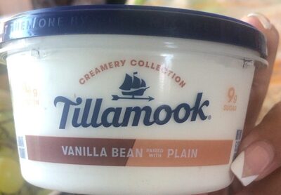 Vanilla Bean Paired With Plain Lowfat Yogurt, Vanilla Bean Paired With Plain
