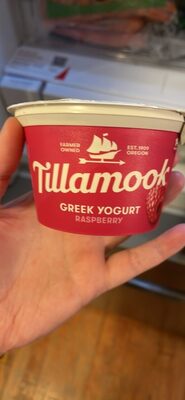Washington Raspberry Fruit On The Bottom Farmstyle Greek Lowfat Yogurt, Washington Raspberry