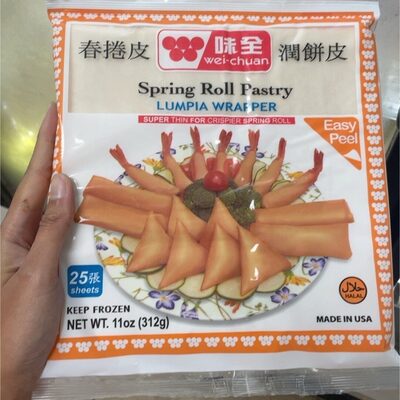 Spring Roll Pastry Lumpia Wrapper