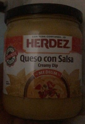 Queso Con Salsa Creamy Dip, Queso Con Salsa