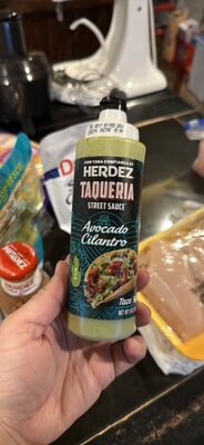 Avocado Cilantro Taqueria Street Taco Sauce, Avocado Cilantro