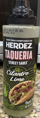 Cilantro Lime Taqueria Taco Sauce, Cilantro Lime