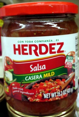 Mild Salsa Casera, Mild