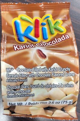 Klik Kariot Chocolada, 2.6 Oz