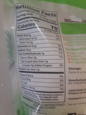 Organic Coconut Flakes