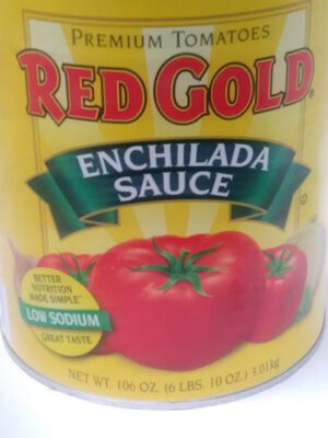 Red Gold Low Sodium Enchilada Sauce, 106oz Can
