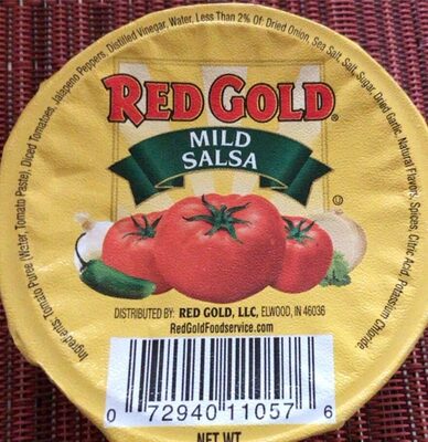 Red Gold Mild Salsa, 1.5oz Dipping Cups