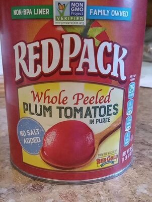 Whole Peeled Plum Tomatoes In Puree