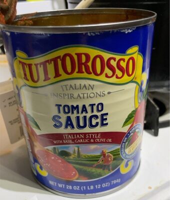 Italian Style With Basil, Garlic & Olive Oil Tomato Sauce, Italian Style