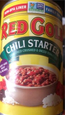 Chili Starter Seasoned Crushed & Diced Tomatoes, Chili Starter