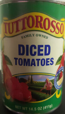 Tutturosso Green 14.5oz. Diced Tomatoes