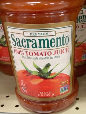 Sacramento Tomato Juice, 46oz Bottle