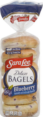 Blueberry Deluxe Bagels, Blueberry