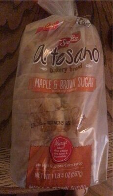 Maple & Brown Sugar Bakery Bread, Maple & Brown Sugar