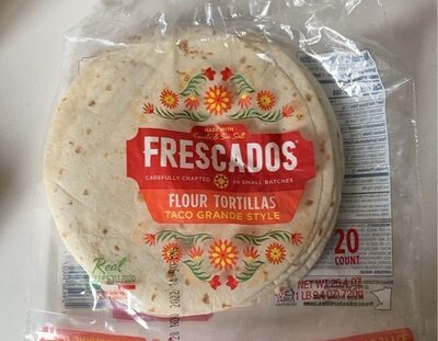Flour Taco Grande Style Tortillas, Flour
