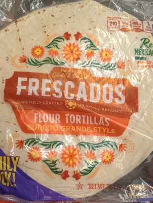 Burrito Grande Style Flour Tortillas, Burrito Grande Style