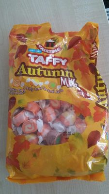 Salt Water Taffy Autumn Mix, Pumpkin Pie & Whipped Cream, Candy Corn, Caramel Apple
