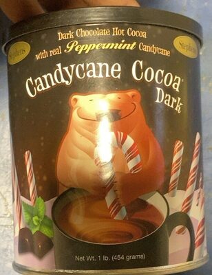 Dark Chocolate With Real Peppermint Candycane Hot Cocoa, Dark Chocolate