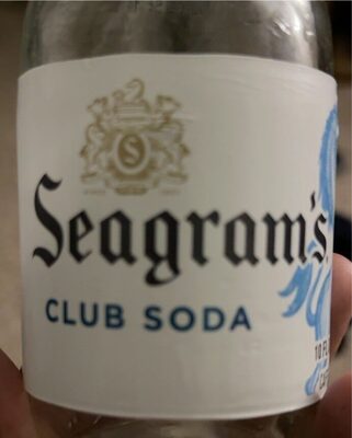 Seagrams Club Soda Glass Bottle, 10 Fl Oz