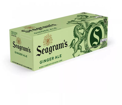 Seagrams Ginger Ale Fridge Pack Cans, 12 fl oz, 12 Pack