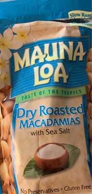 Dry Roasted Macadamias With Sea Salt, Sea Salt