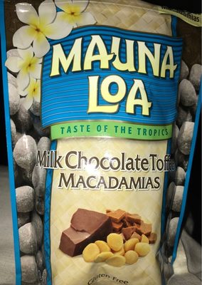 Milk Chocolate Toffee Slow Roasted Macadamias, Milk Chocolate Toffee