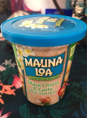 Maui Onion & Garlic Macadamias, Maui Onion & Garlic