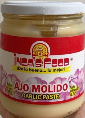 Ajo Molido Garlic Paste