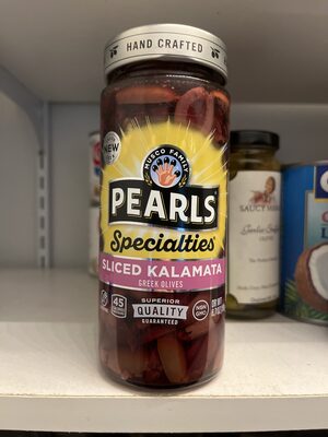 Specialties, Kalamata Sliced Greek Olives, Kalamata